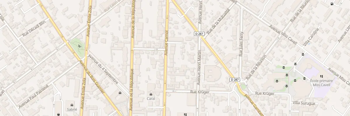 Plan du 45 Av Carnot à Saint-Maur-des-Fossés