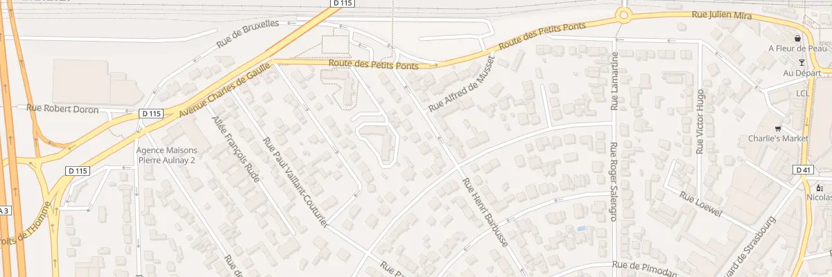 Plan du 51 Rue Henri Barbusse à Aulnay-sous-Bois