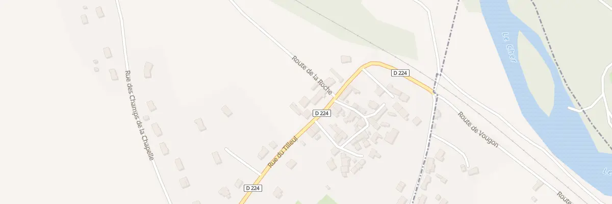 Plan du 287 Rue du Tilleuil à Bouzais