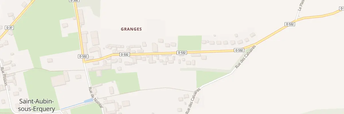 Plan du 16 Rue de Maimbeville à Saint-Aubin-sous-Erquery