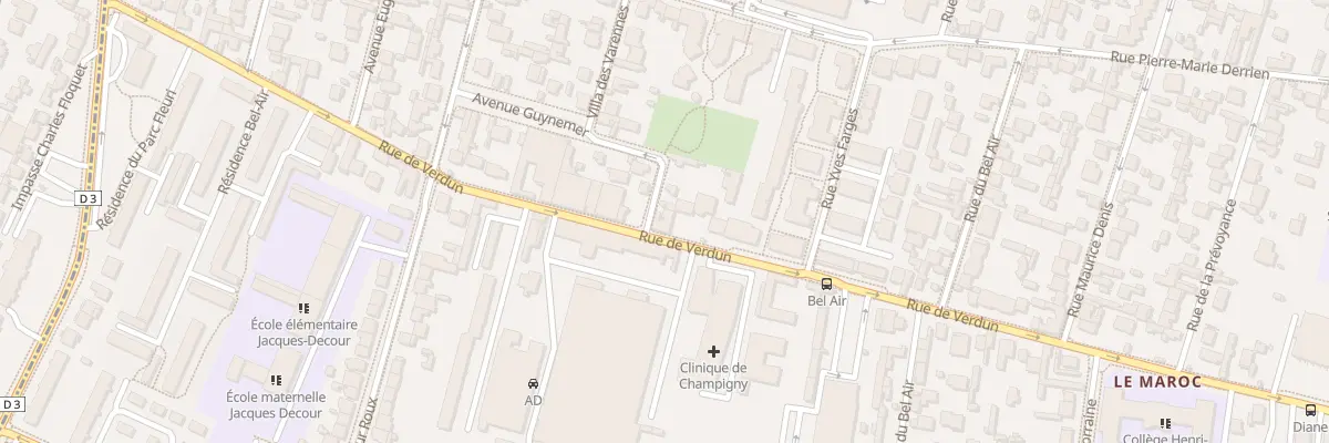 Plan du 51 Rue de Verdun à Champigny-sur-Marne