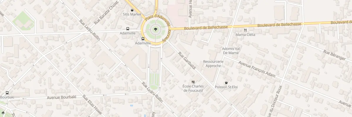 Plan du 92 Rue Garibaldi à Saint-Maur-des-Fossés