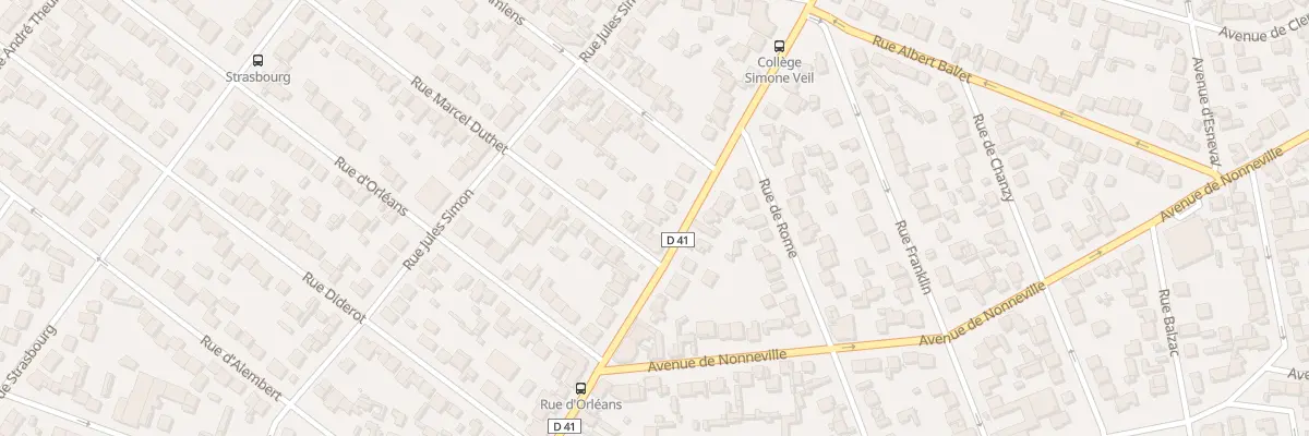 Plan du 146 Rte de Bondy à Aulnay-sous-Bois