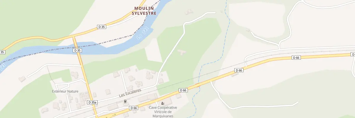 Plan de Las Escaleres à Marquixanes