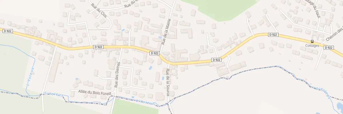 Plan du 26 Grande Rue à Fosses