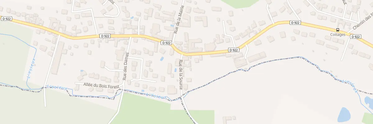 Plan du 5 Rue Grande Rue à Fosses