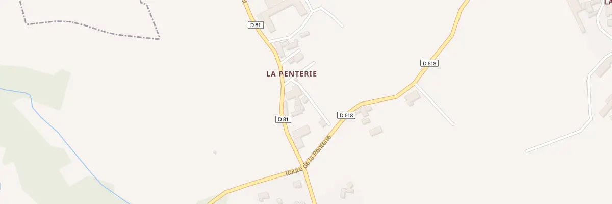 Plan du 5112 La Penterie à Manhac
