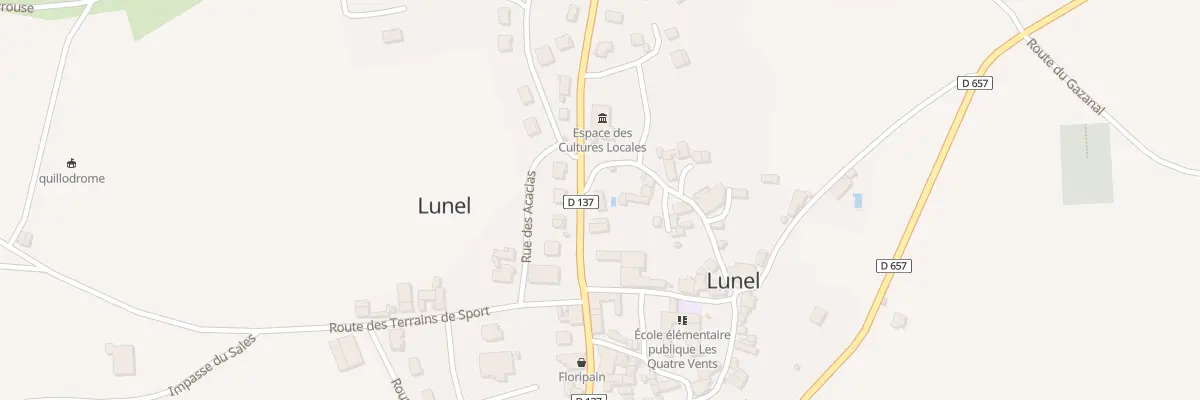 Plan du 5711 Lunel à Saint-Félix-de-Lunel