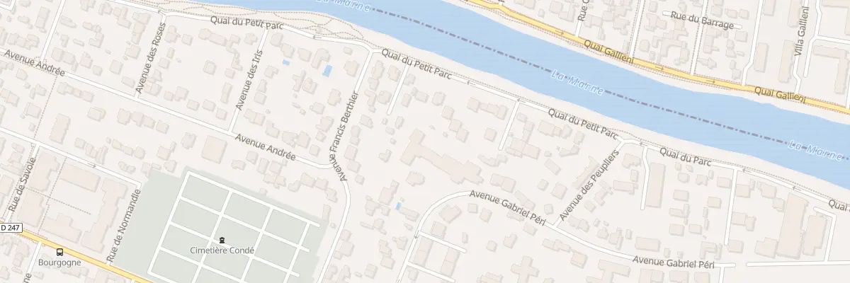 Plan du 57 Av Gabriel Péri à Saint-Maur-des-Fossés