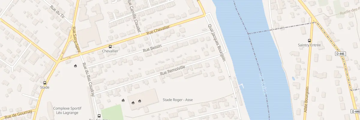Plan du 12 Rue Remoiville à Corbeil-Essonnes