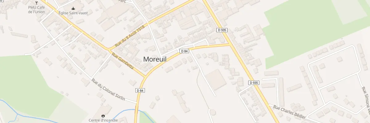 Plan du 29 Rue de Créqui à Moreuil