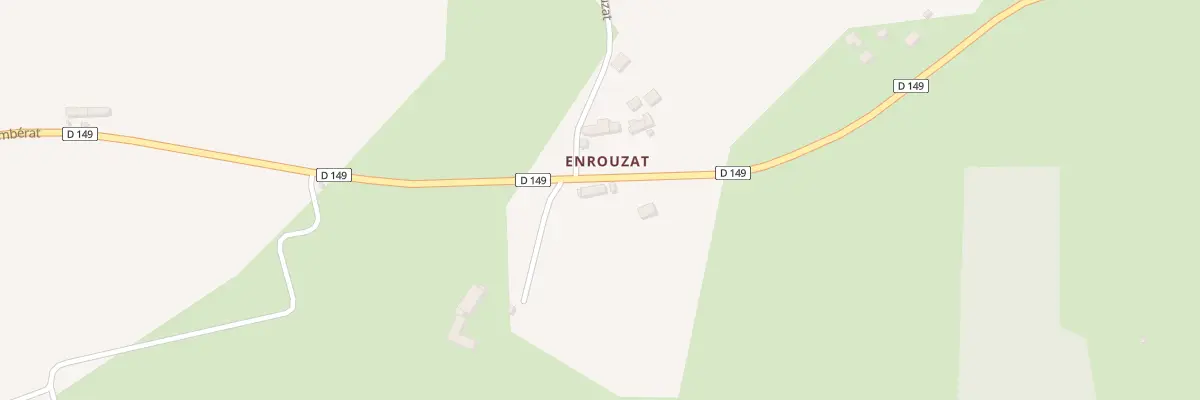 Plan du 21 Rte de Chambérat à La Chapelaude