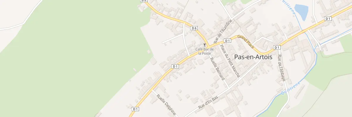 Plan du 14 Rue d’En Haut à Pas-en-Artois
