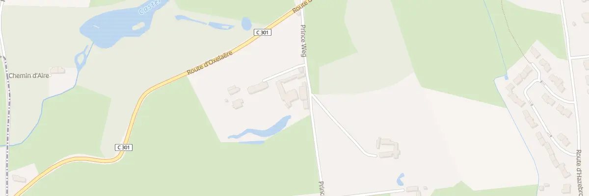Plan du 1695 Vc Prince Weg à Cassel