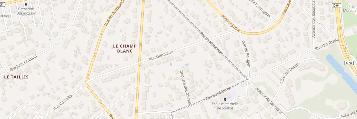 Plan du 17 Rue Germaine à Yerres