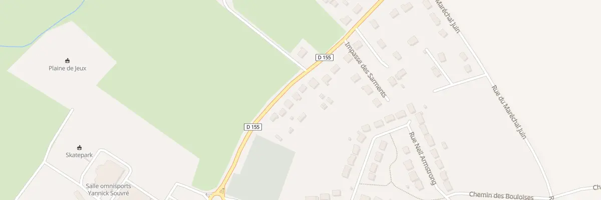 Plan du 28 Rte de Sainte-Solange à Saint-Germain-du-Puy