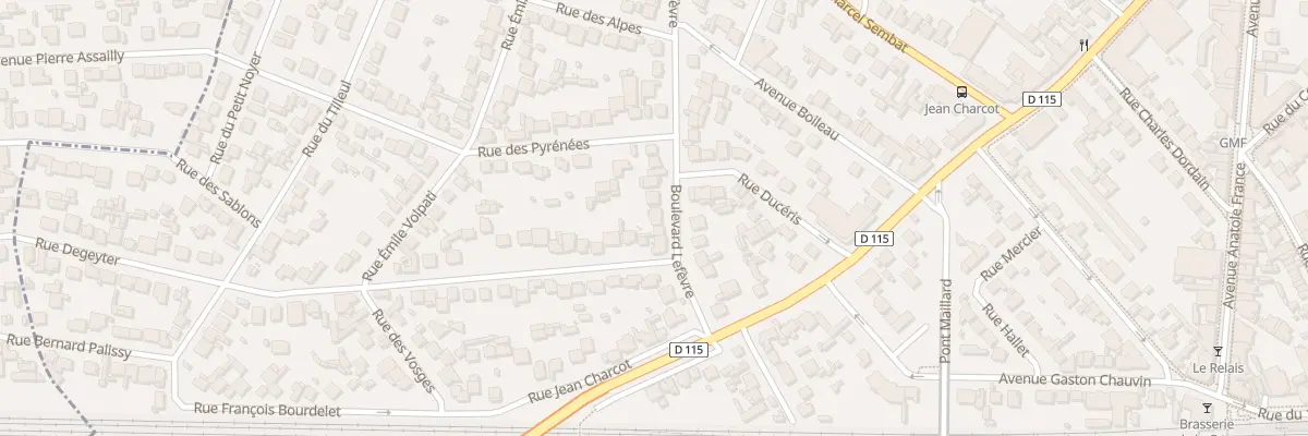 Plan du 9B Bd Lefèvre à Aulnay-sous-Bois