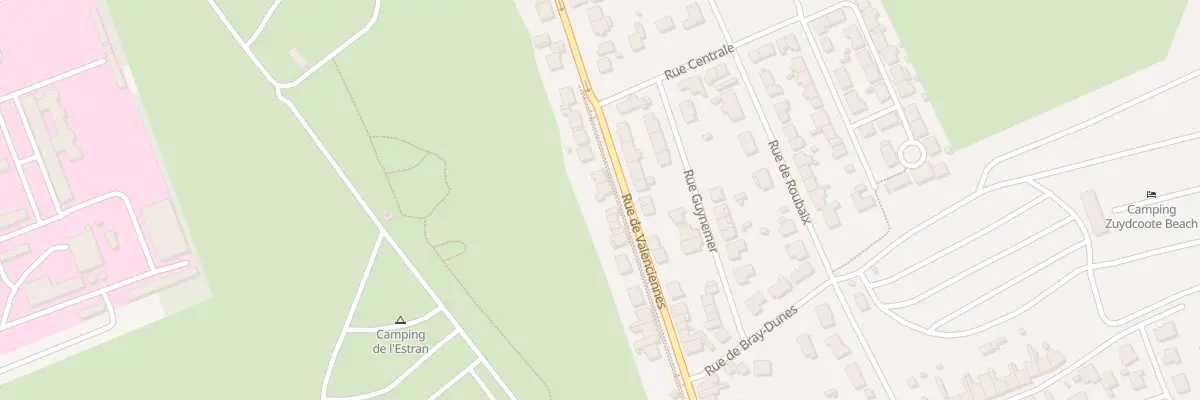 Plan du 65 Rue de Valenciennes à Zuydcoote
