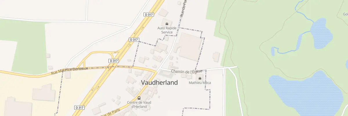 Plan du 28 Rue de Paris à Vaudherland