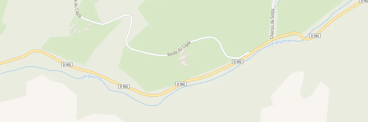 Plan du 5089 La Blatie à Pruines