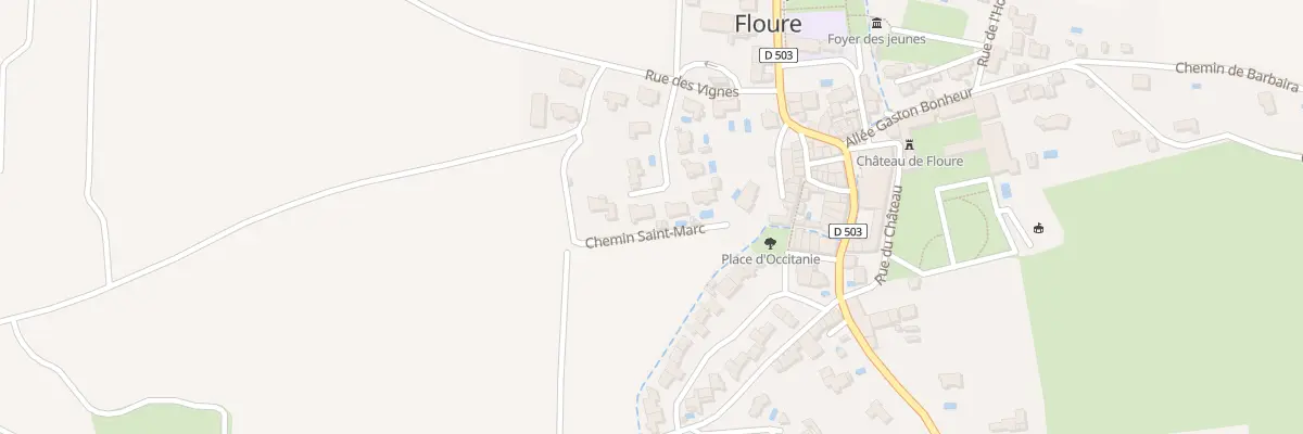 Plan du 11 Imp de la Treille à Floure
