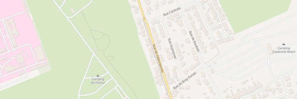 Plan du 61 Rue de Valenciennes à Zuydcoote
