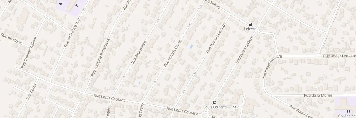 Plan du 64 Rue Francis Créno à Aulnay-sous-Bois