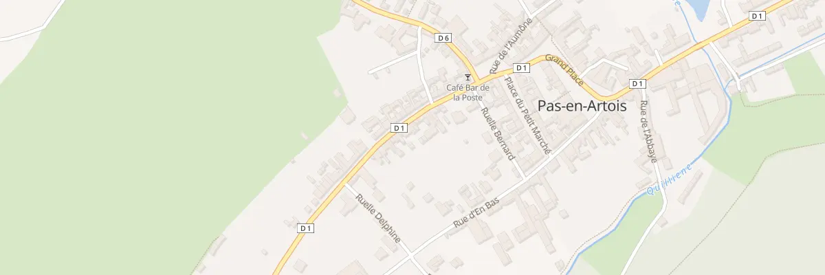 Plan du 9 Rue d’En Haut à Pas-en-Artois