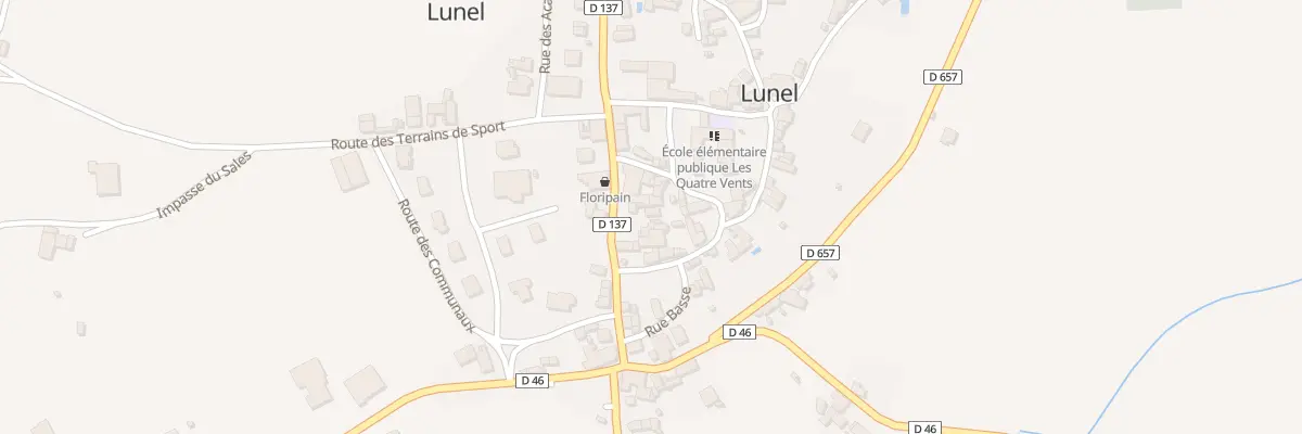 Plan du 5164 Lunel à Saint-Félix-de-Lunel