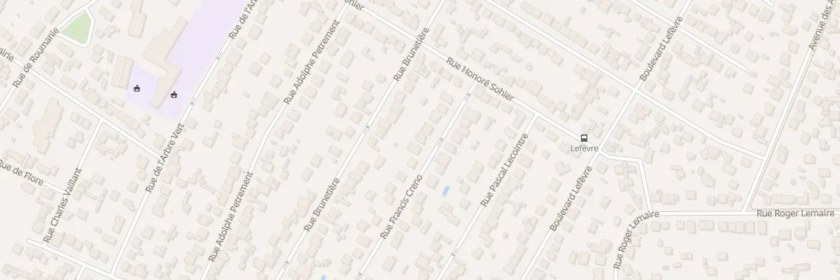 Plan du 71T Rue Francis Créno à Aulnay-sous-Bois