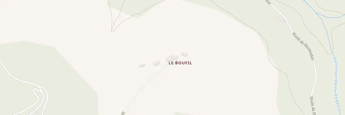 Plan du 1143 Che de Boufil à Curvalle
