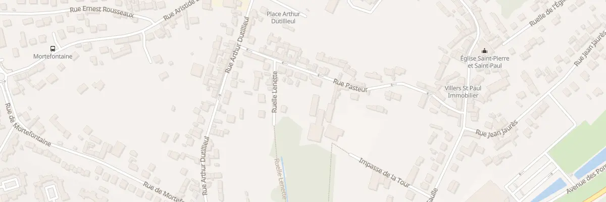 Plan du 29 Rue Pasteur à Villers-Saint-Paul