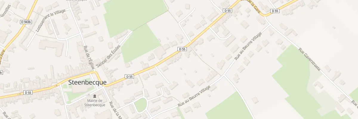 Plan du 26 Rue de la Gare à Steenbecque