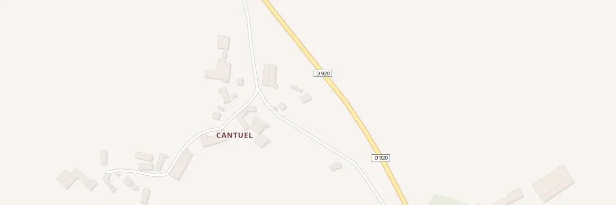 Plan du 17 Cantuel à Prunet