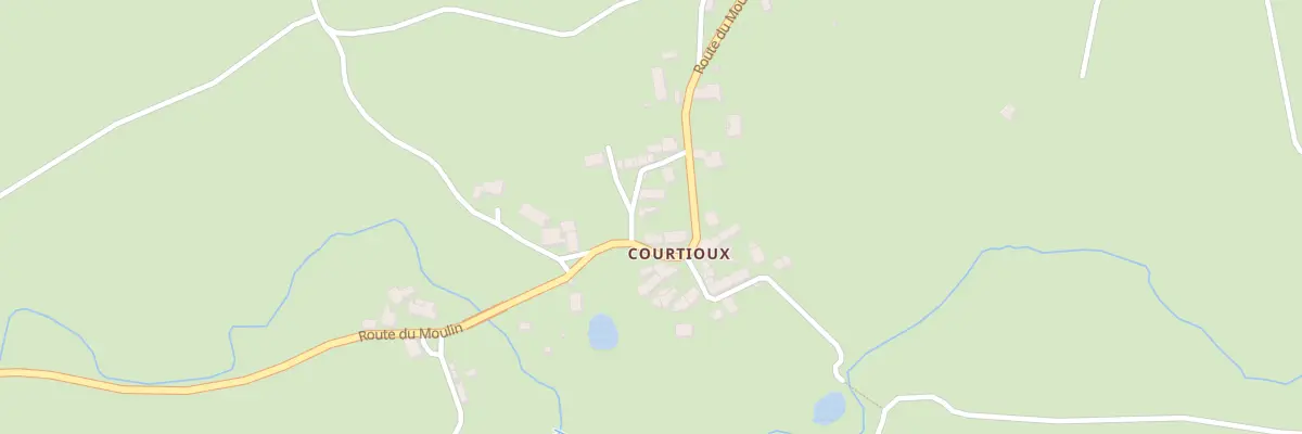 Plan du 1 Che du Tilleul Courtioux à Huriel