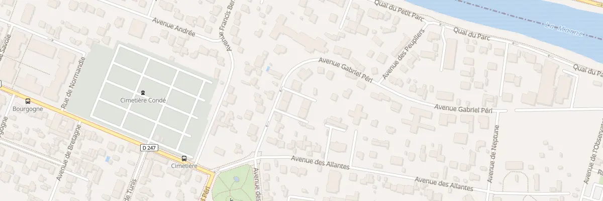 Plan du 44 Av Gabriel Péri à Saint-Maur-des-Fossés