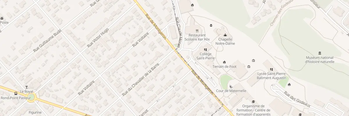Plan du 82B Rue Chevalier de la Barre à Yerres