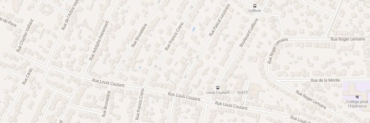 Plan du 57 Rue Pascal Lecointre à Aulnay-sous-Bois
