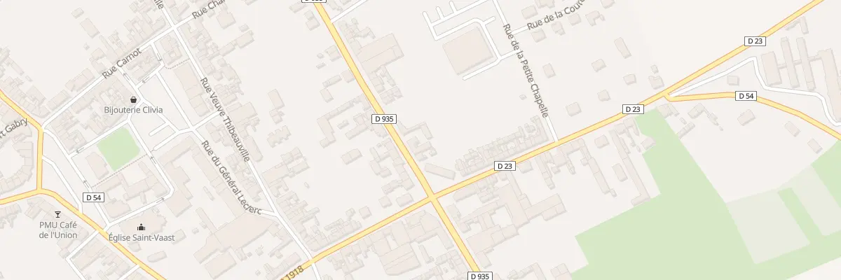 Plan du 62 Rue du Cardinal Mercier à Moreuil