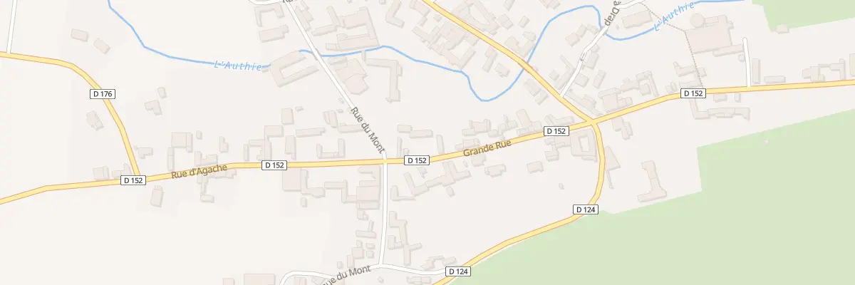 Plan du 5095 Gr Grande Rue à Authie