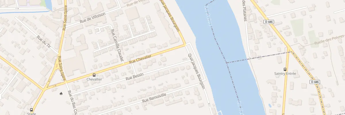 Plan du 8 Rue Bessin à Corbeil-Essonnes