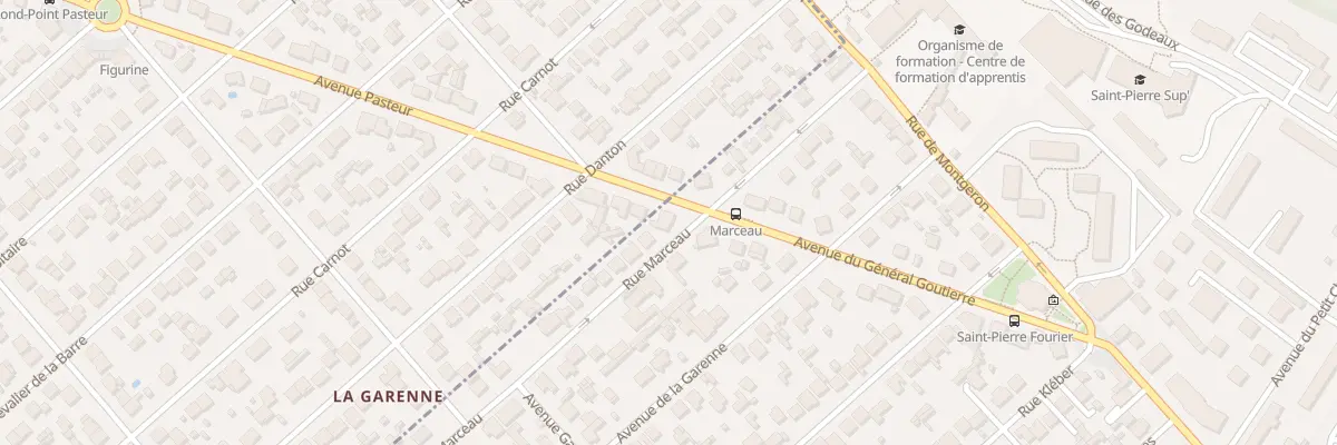 Plan du 20 Rue Marceau à Brunoy