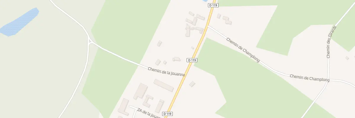 Plan du 1 Che de la Jouanne à Ouzouer-sur-Loire