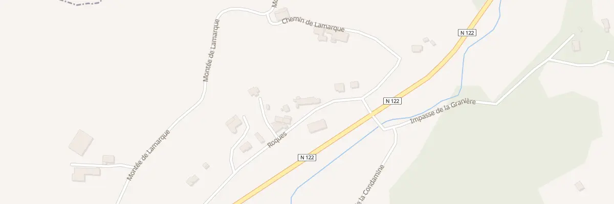 Plan du 5009 Roques à Giou-de-Mamou