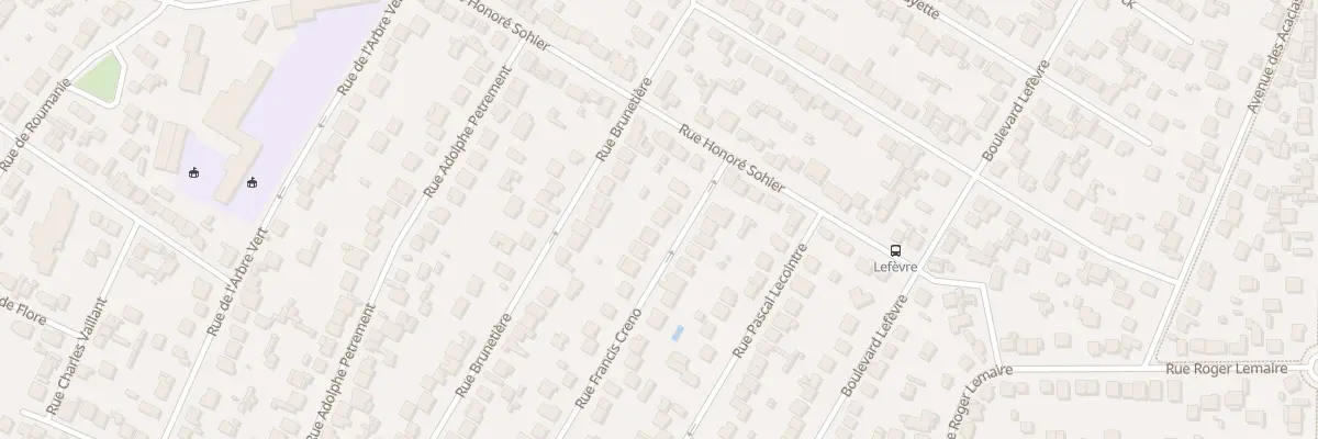 Plan du 75 Rue Francis Créno à Aulnay-sous-Bois