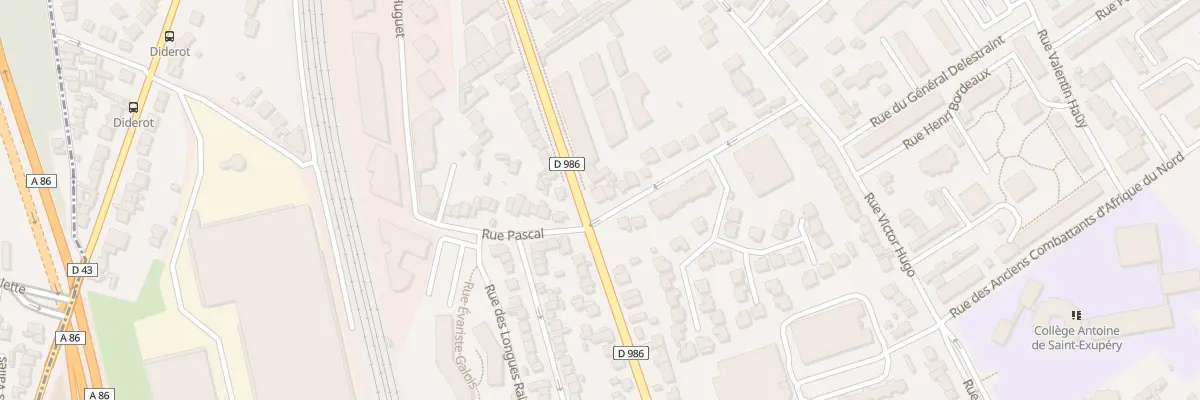 Plan du 131 Av Jean Jaurès à Rosny-sous-Bois