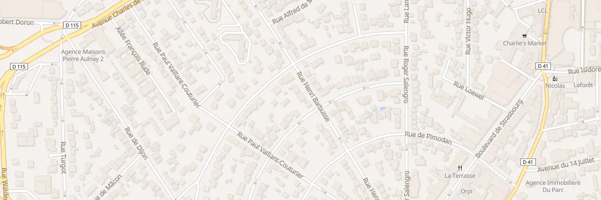 Plan du 37 Rue Henri Barbusse à Aulnay-sous-Bois