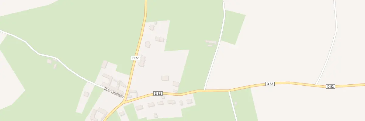 Plan du 6 Rue de Berles à Penin