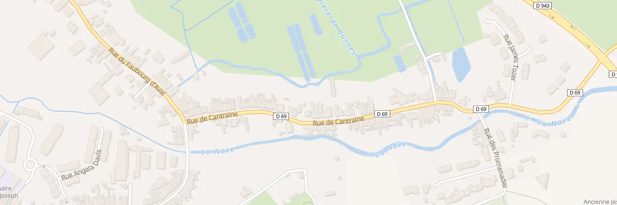 Plan du 80 Rue de Cantraine à Lillers