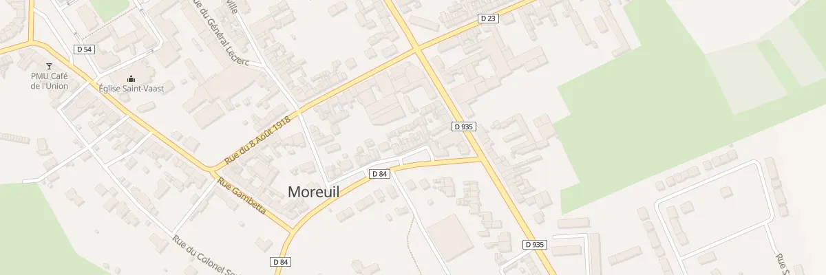 Plan du 17 Rue de Créqui à Moreuil